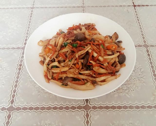 红烧海鲜菇(三碗米饭不是梦)的做法