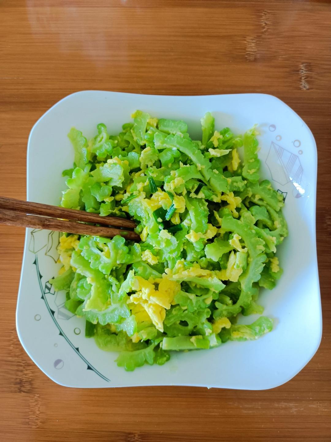 苦瓜炒蛋（清火菜）