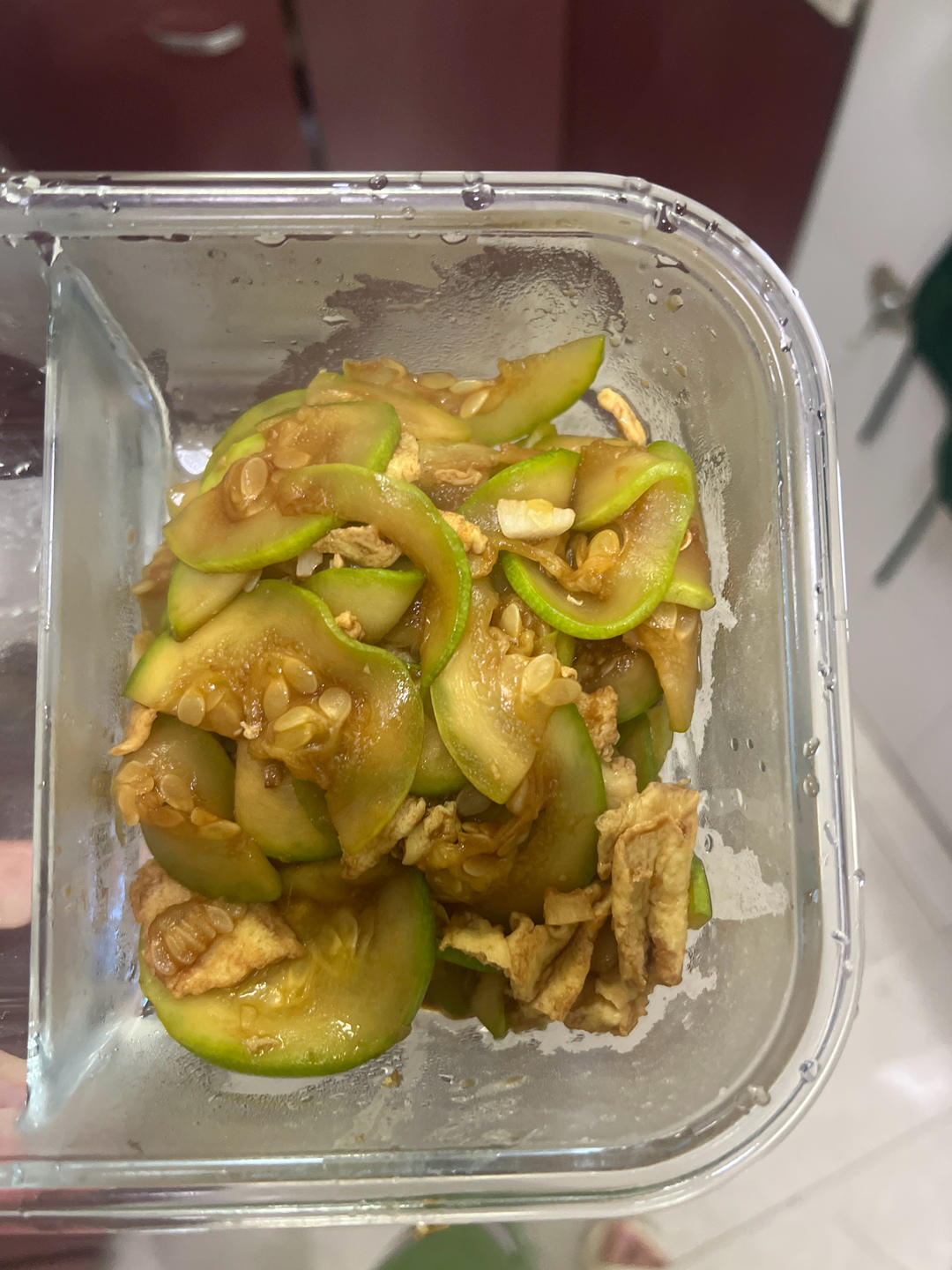 清香的西葫芦炒鸡蛋