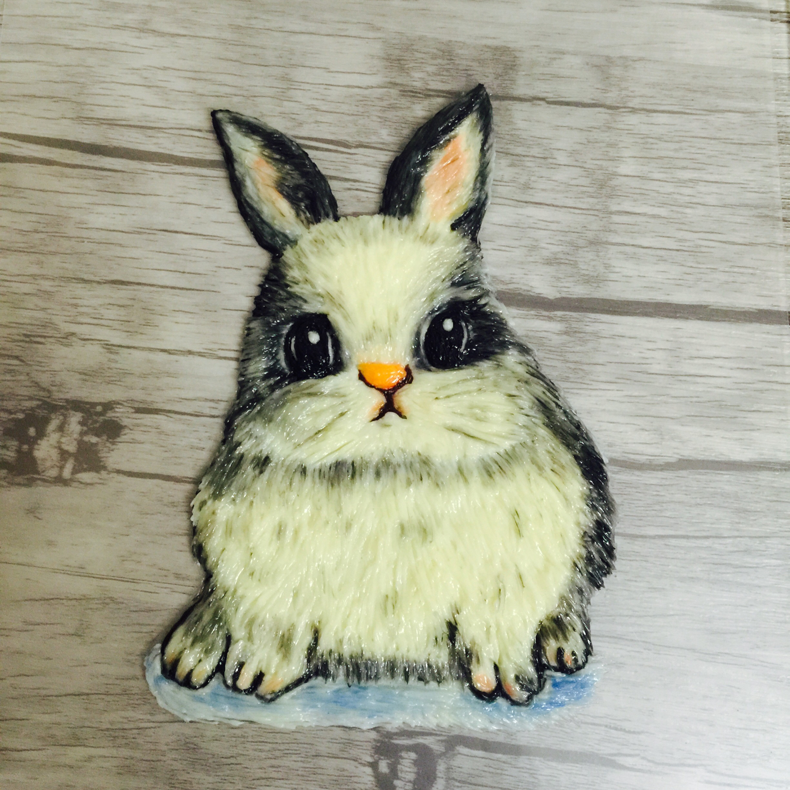 3D刺绣彩绘教程(动物毛发刷法）