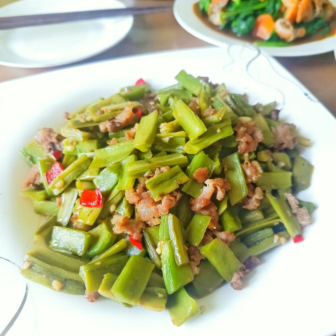肉沫贡菜
