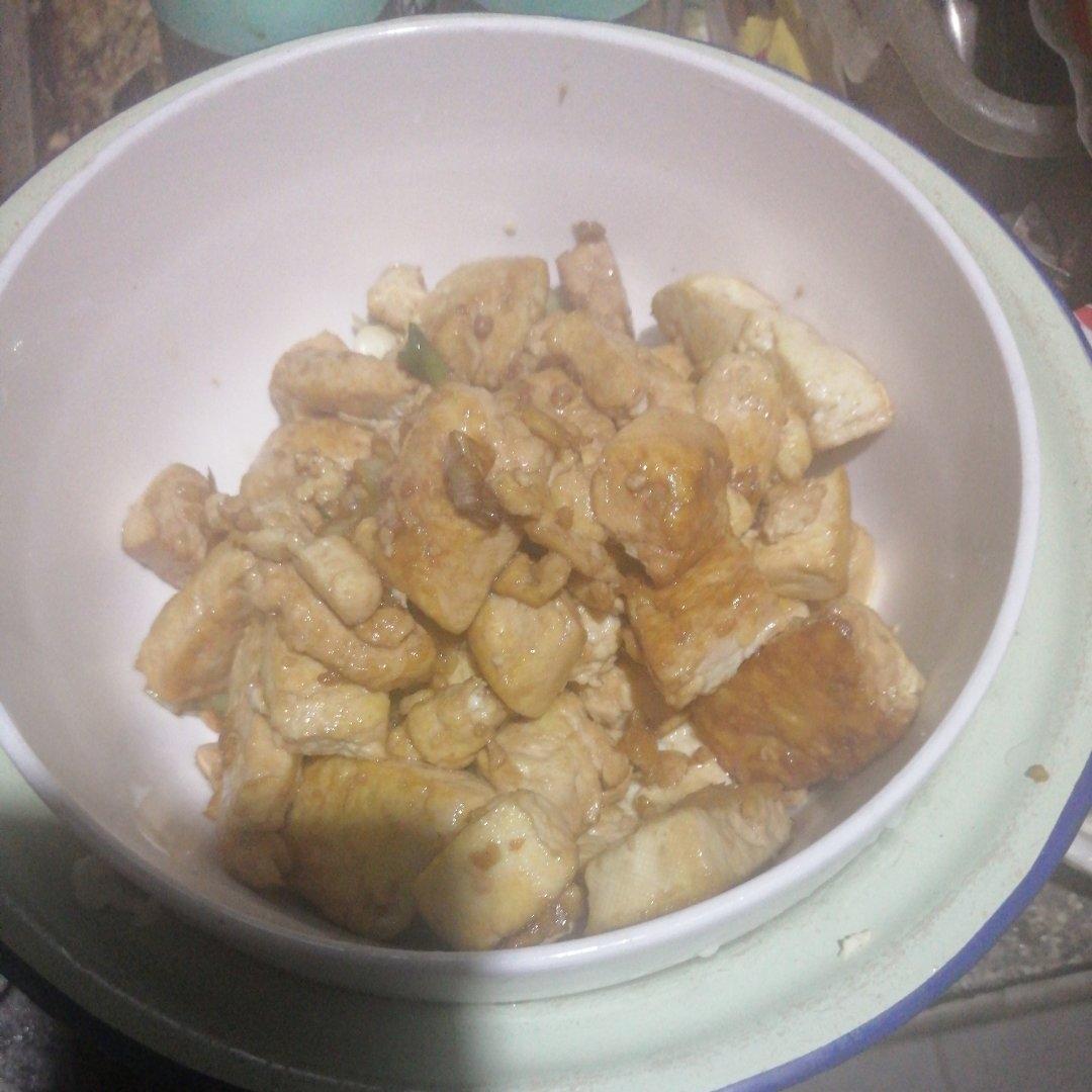 家常炒豆腐