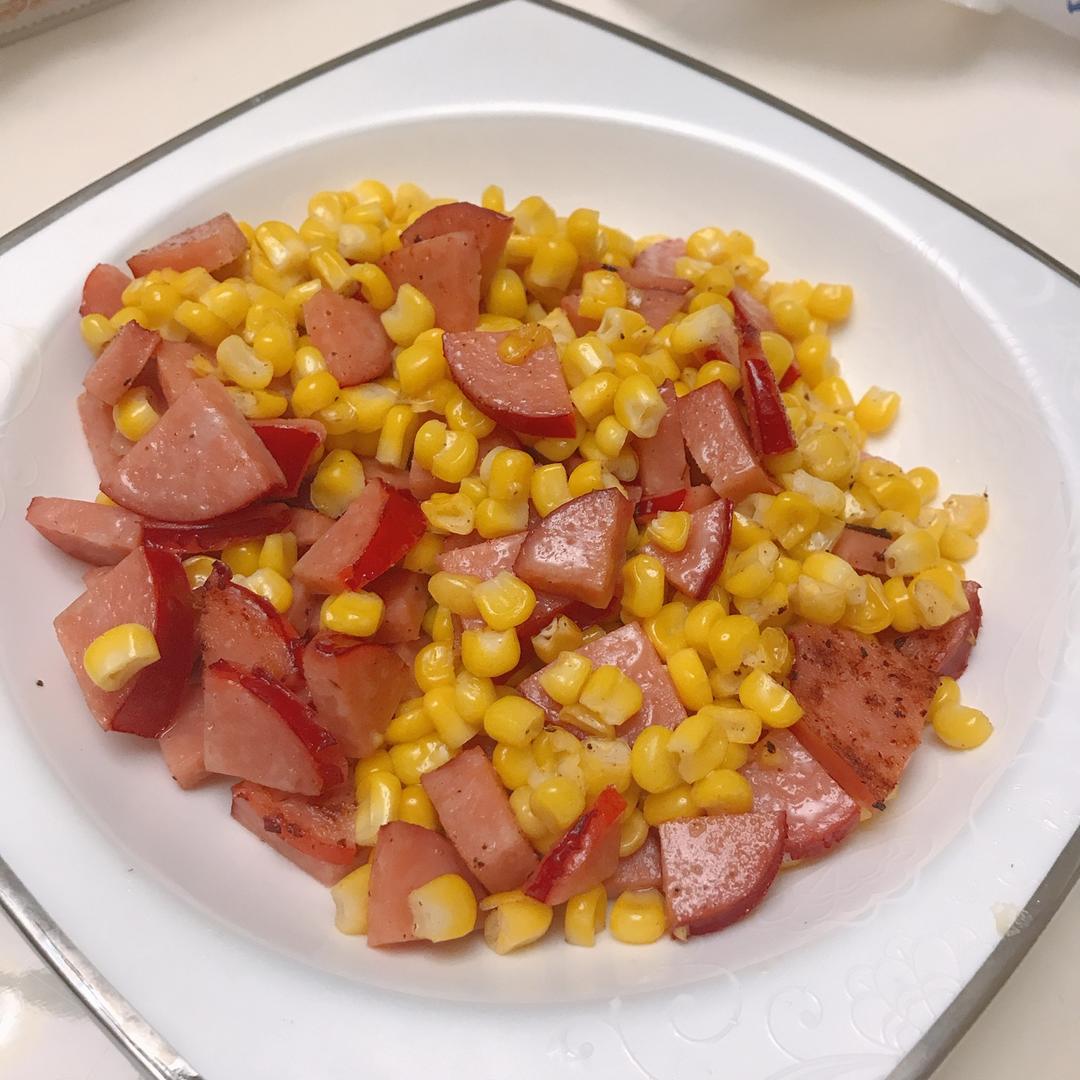 玉米火腿肠