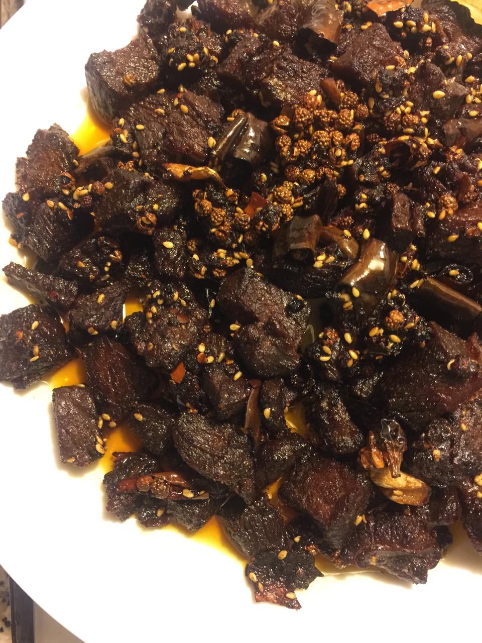 川味麻辣牛肉干