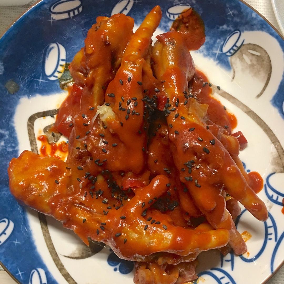韩式辣鸡爪