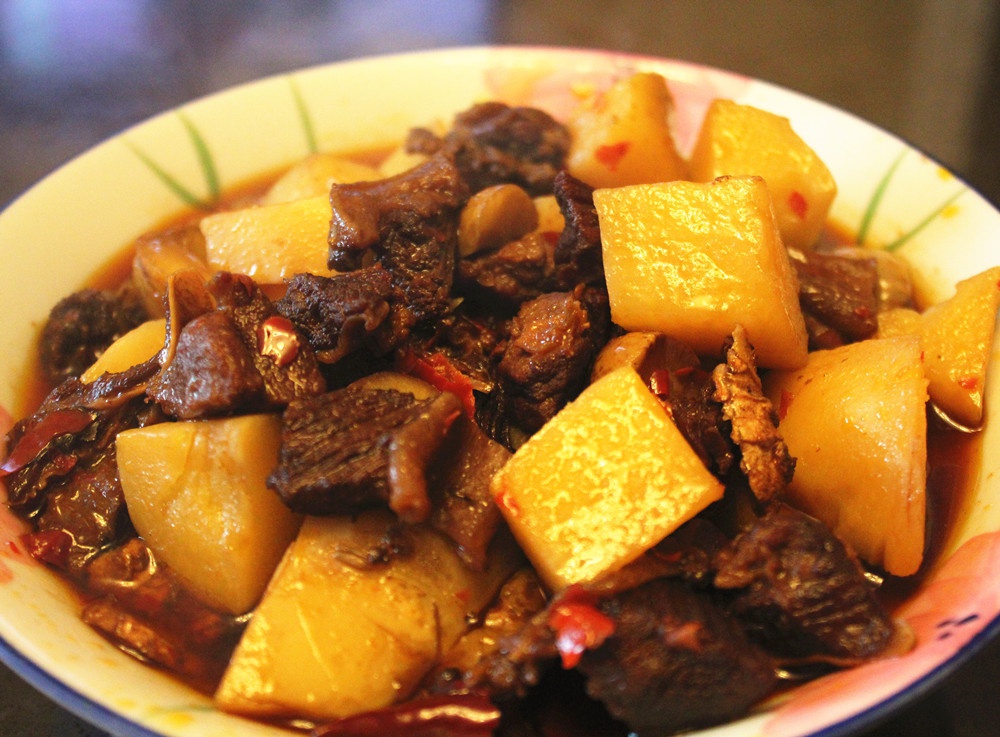 土豆烧牛肉