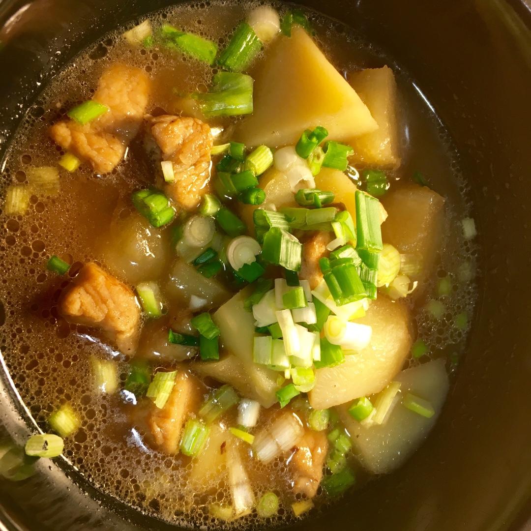 土豆烧肉