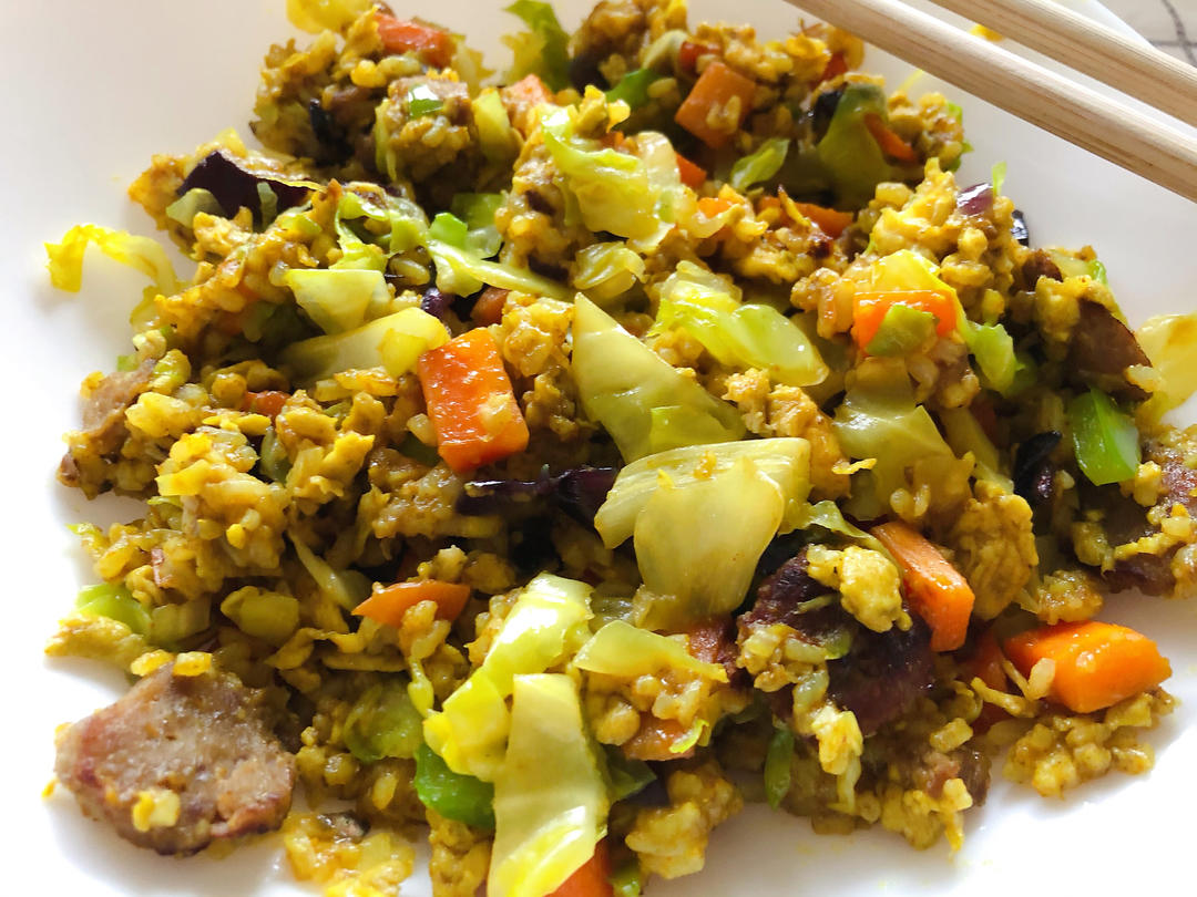 咖喱粉炒饭
