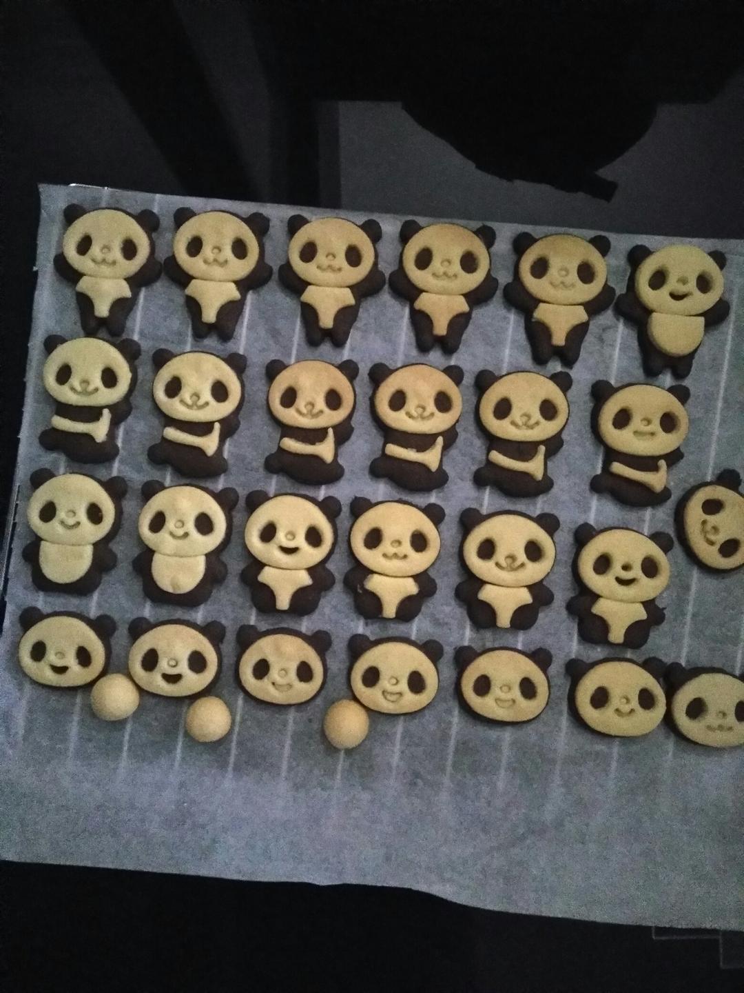 小熊猫饼干