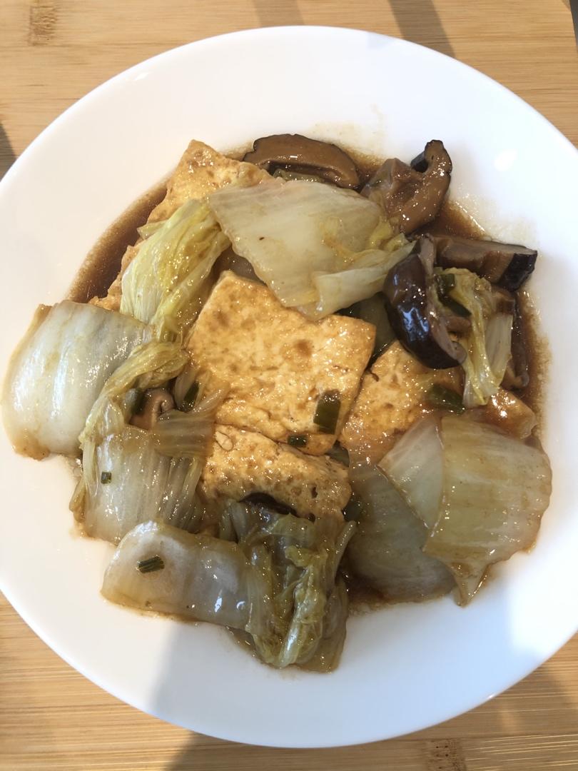 烧津白菜豆腐