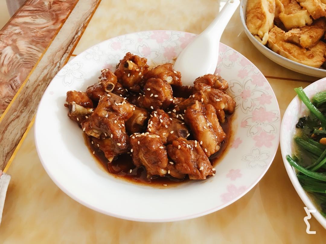 懒人版糖醋排骨