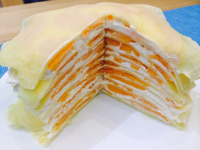 芒果千层蛋糕，100%成功告别煎皮无能