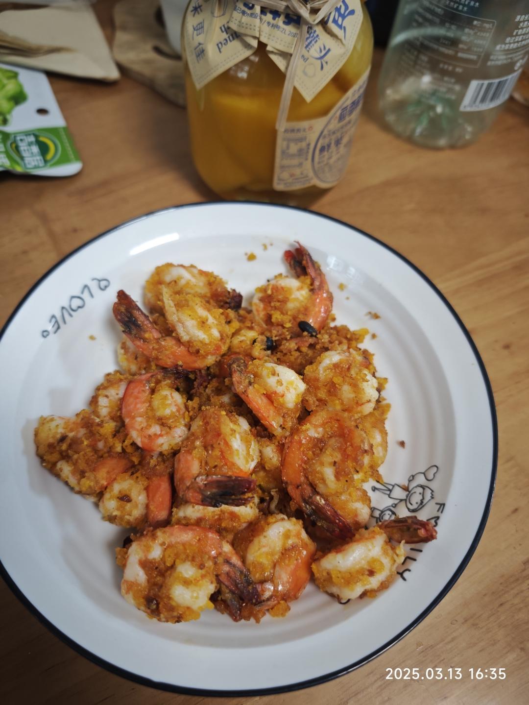 避风塘炒虾