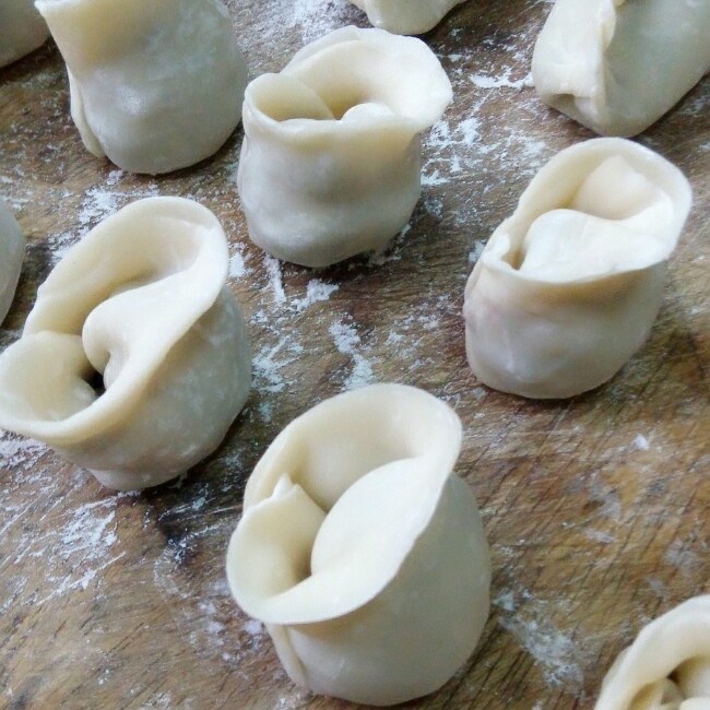 香菇肉馅饺子