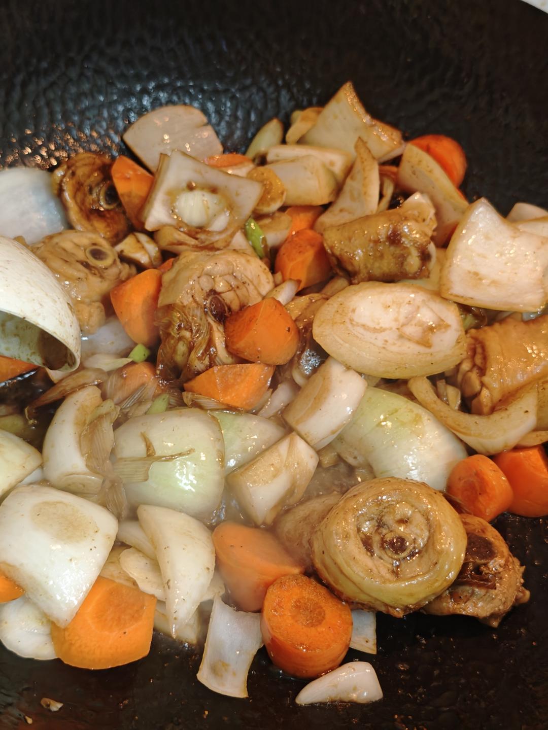 咖哩鸡腿饭 好吃到飞起来咖喱鸡肉饭