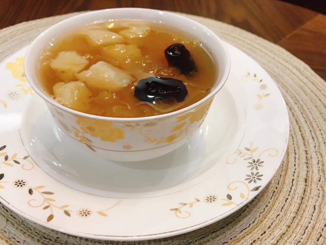 马蹄雪梨银耳糖水