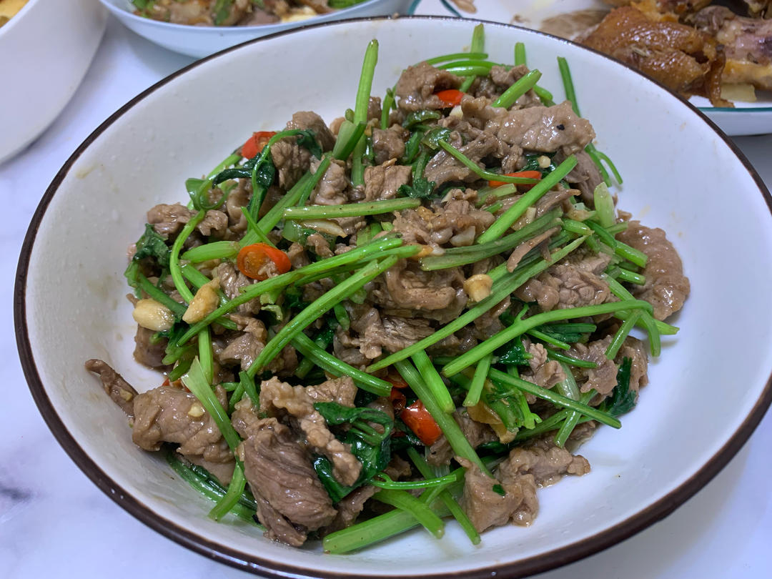 香菜牛肉