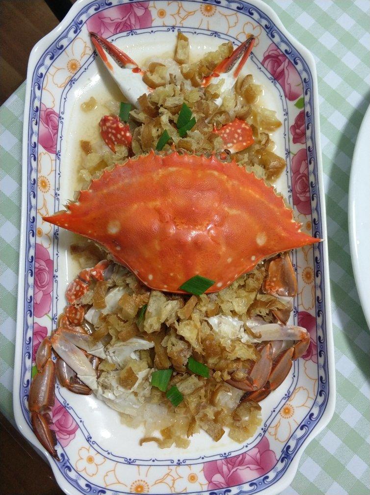 家蒸蟹