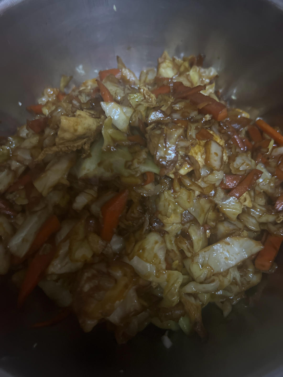 超级下饭的家常菜！给肉都不换的包菜炒鸡蛋
