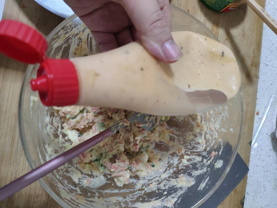 吃一口，超治愈的土豆泥沙拉的做法 步骤18