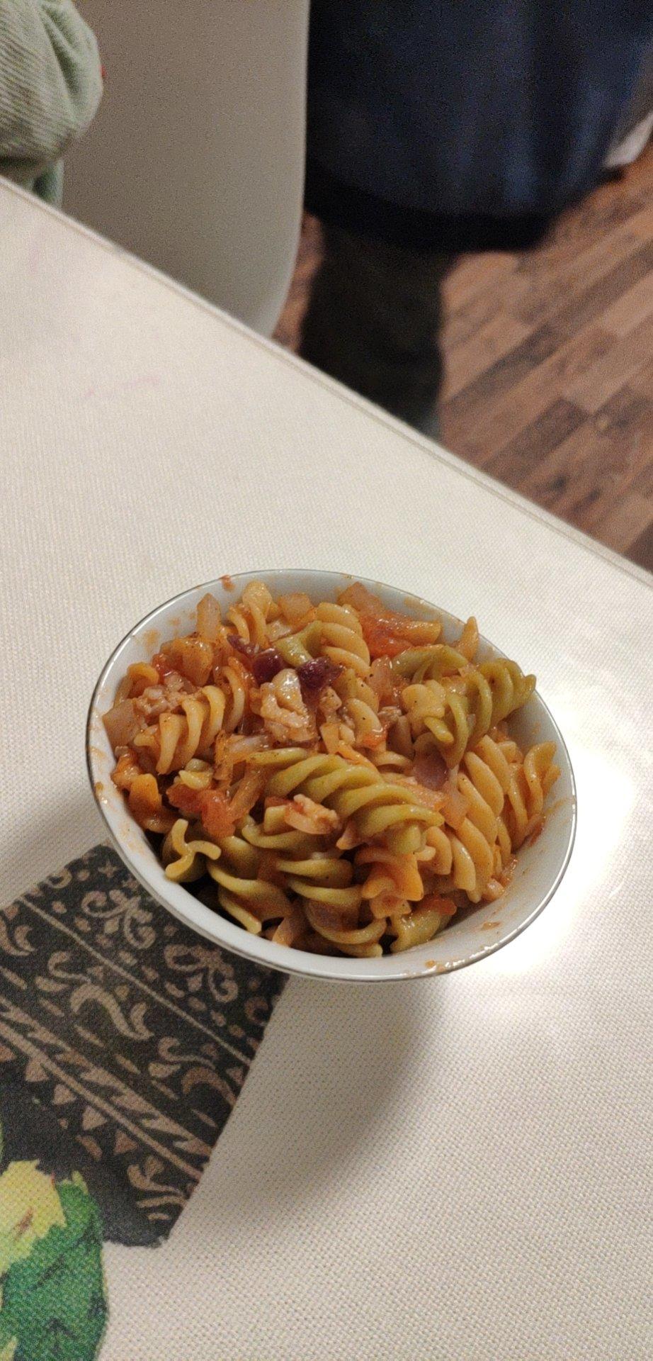 健康美味的意大利面