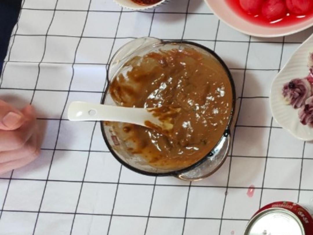 秒杀小夜市的麻酱流汁宽粉