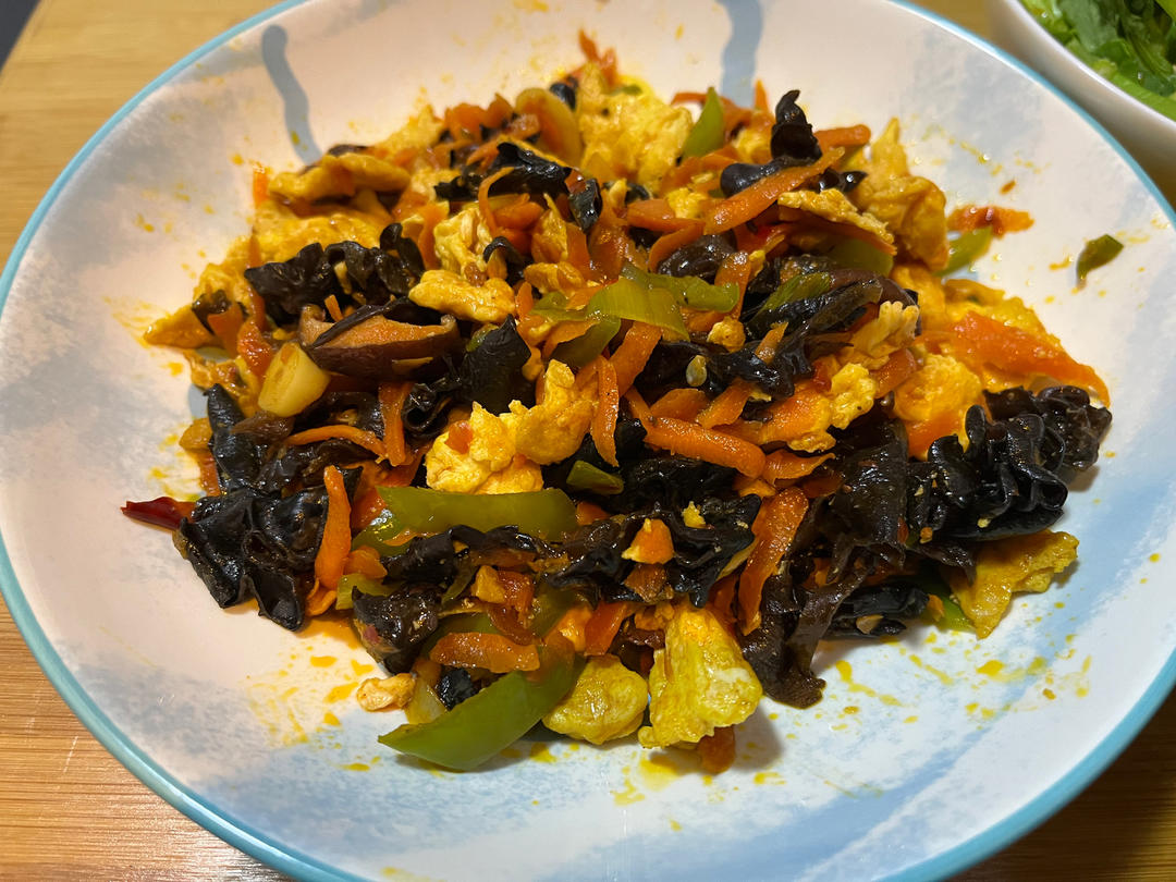 下饭菜鱼香鸡蛋