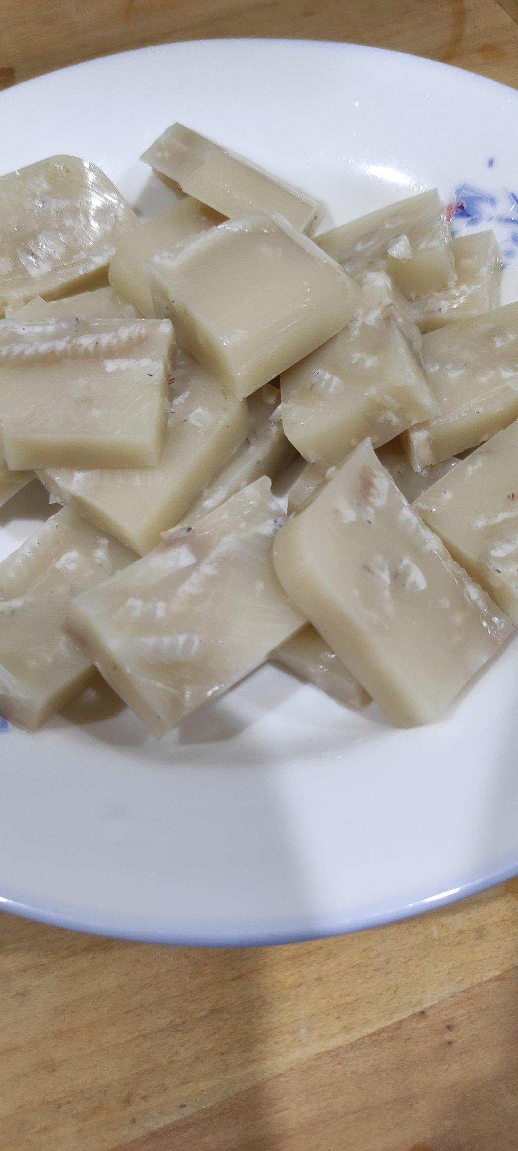 腊月梅花meimei做的经典家宴凉菜水晶肘子肉皮冻