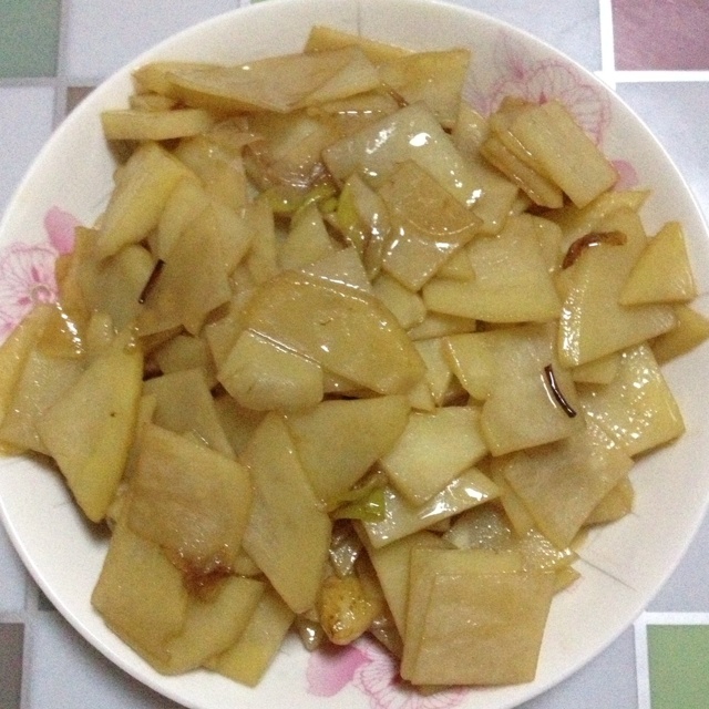 朴素的土豆片