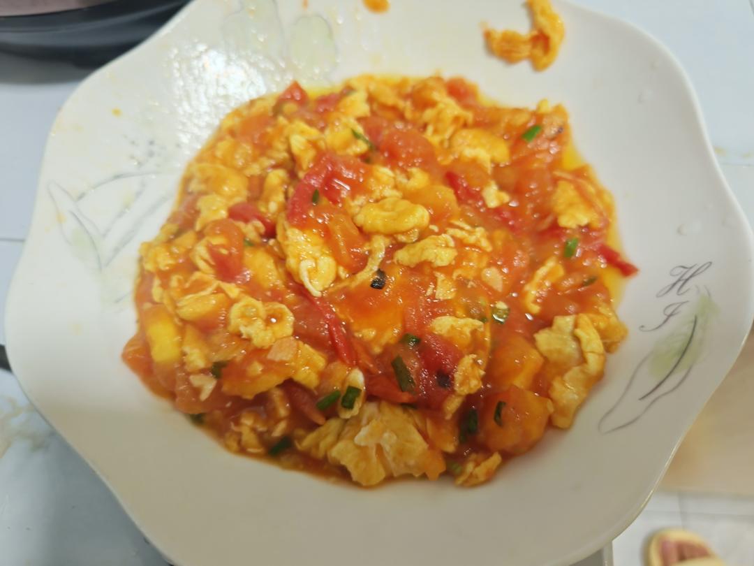 西红柿炒鸡蛋