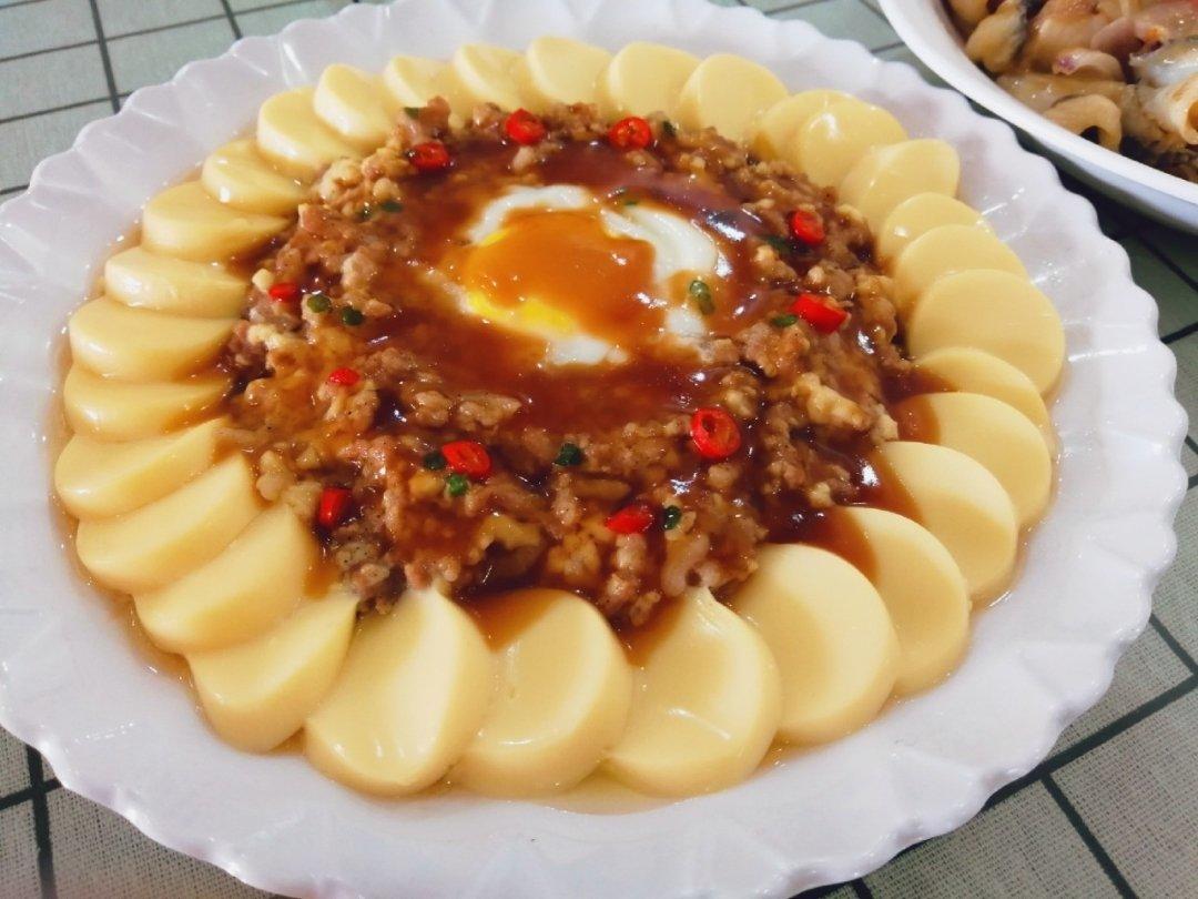 日本豆腐蒸肉蛋