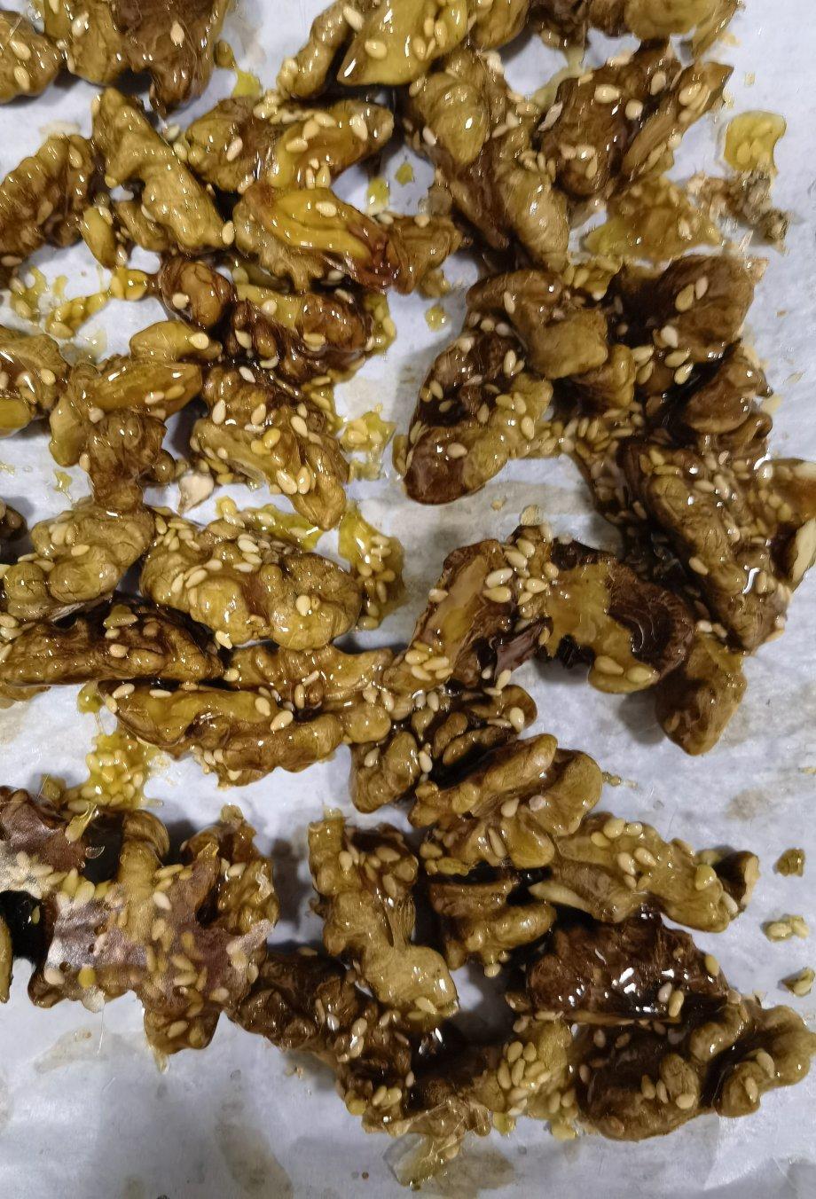 【琥珀核桃仁】冰糖无油不粘手