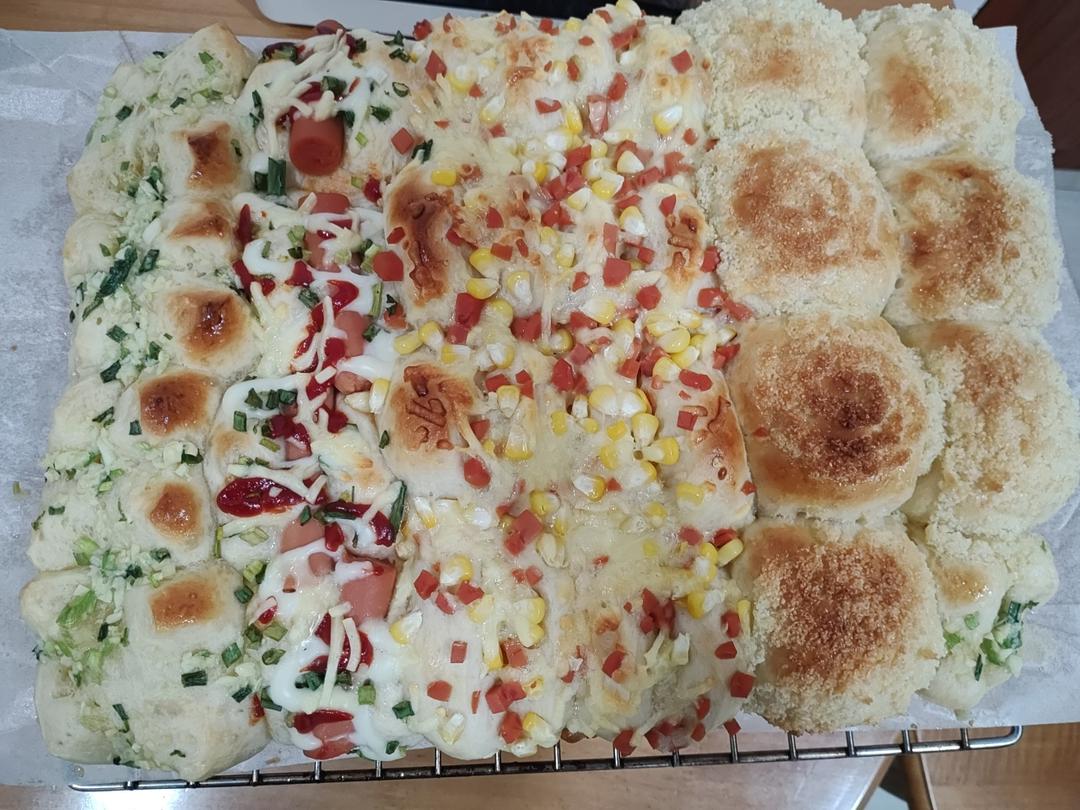 万能面团 | 一次做出N多种面包