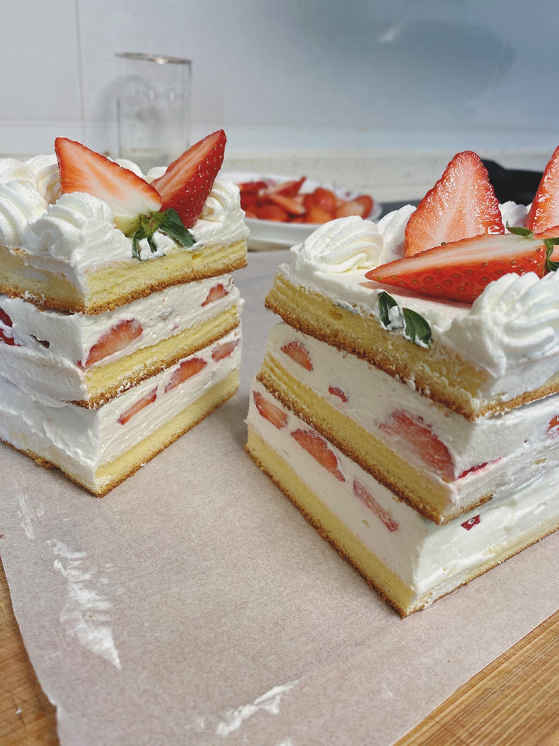 草莓城堡蛋糕『零失败超好吃颜值担当』