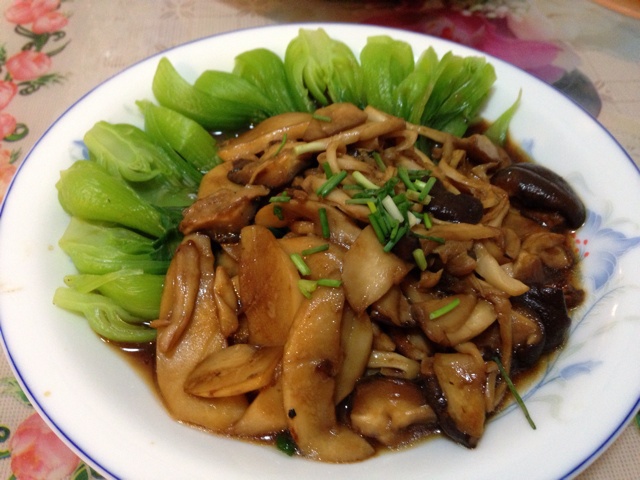 香菇菜心