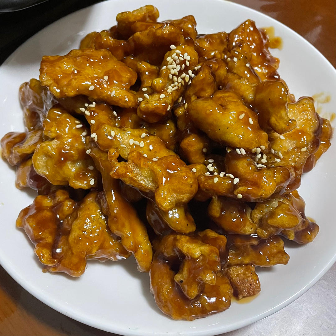 糖醋里脊 超嫩鸡胸肉版