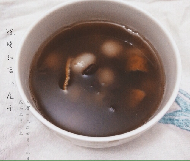 陈皮红豆小圆子