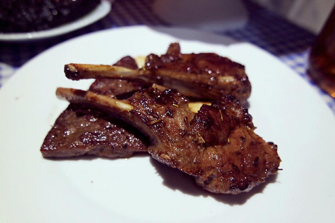 香煎羊排
