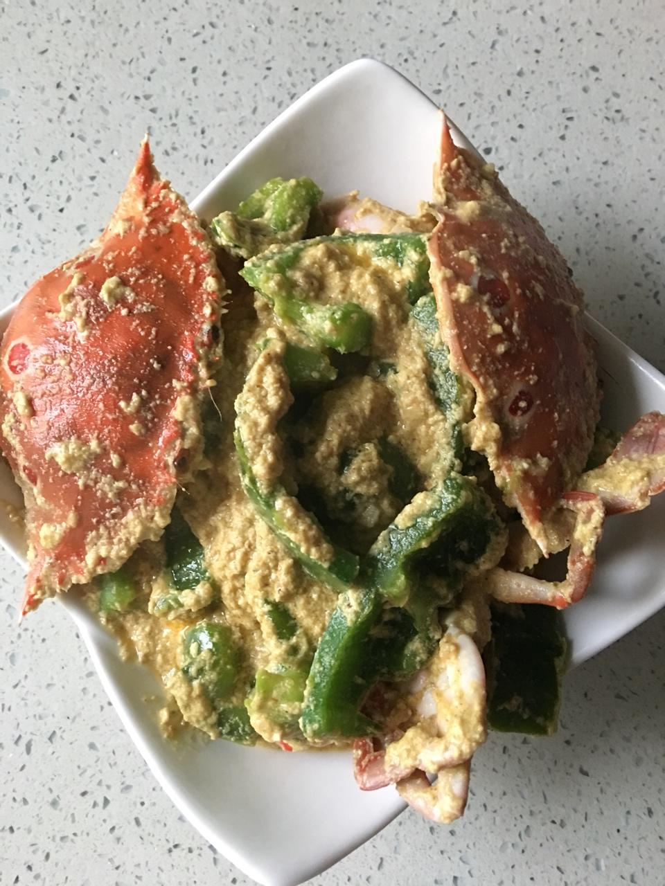 椰浆咖喱蟹