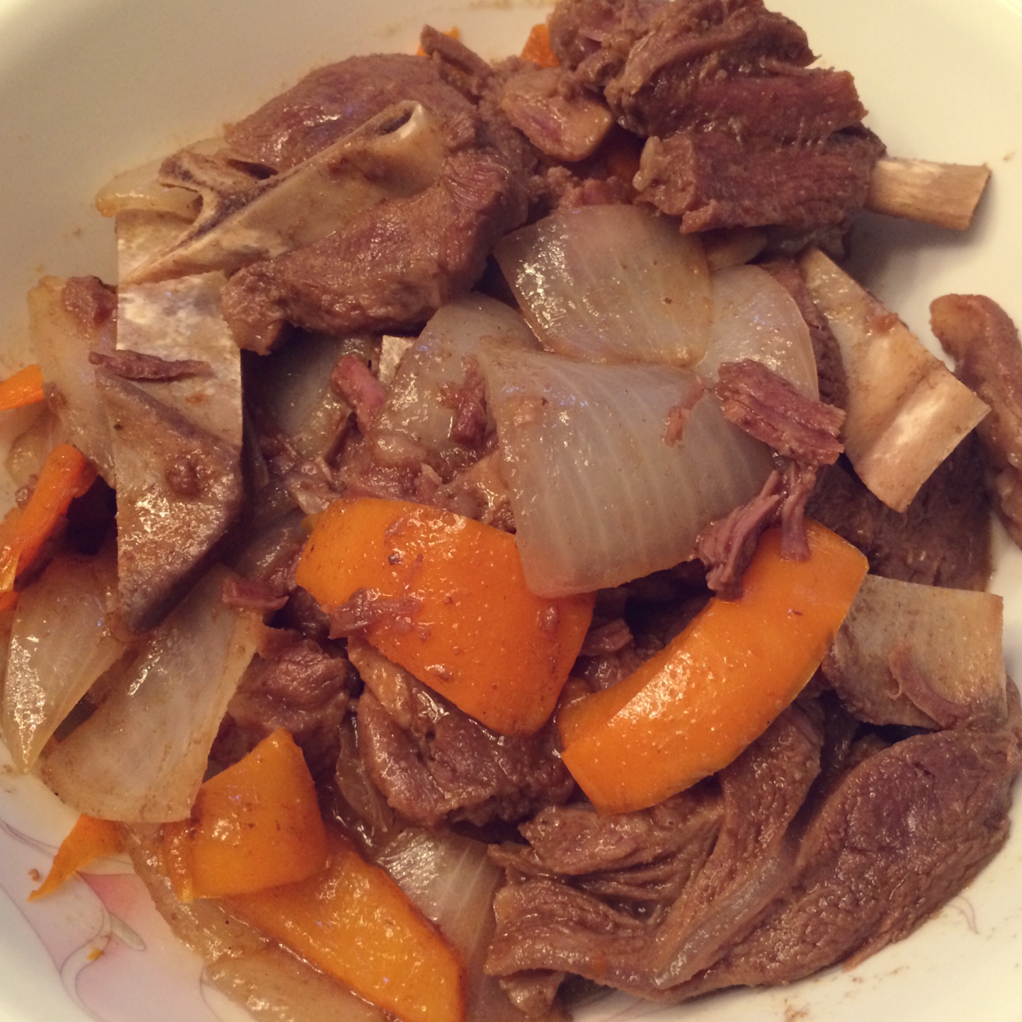 黄焖羊肉