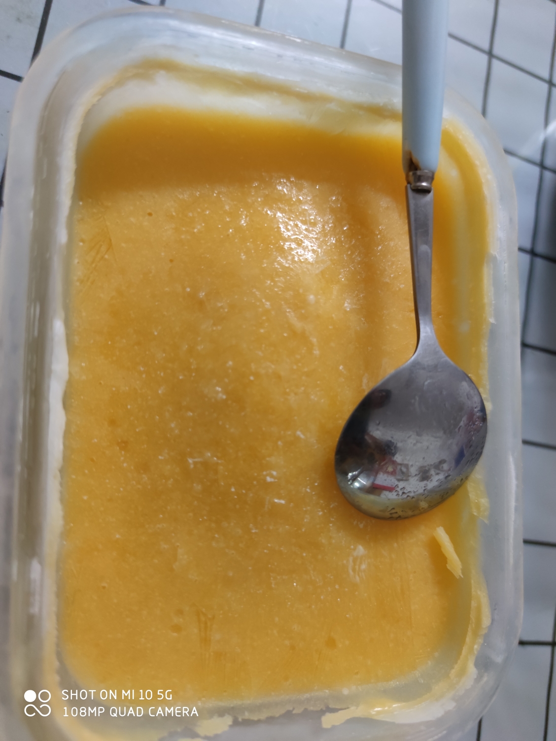 芒果酸奶绵绵冰的做法
