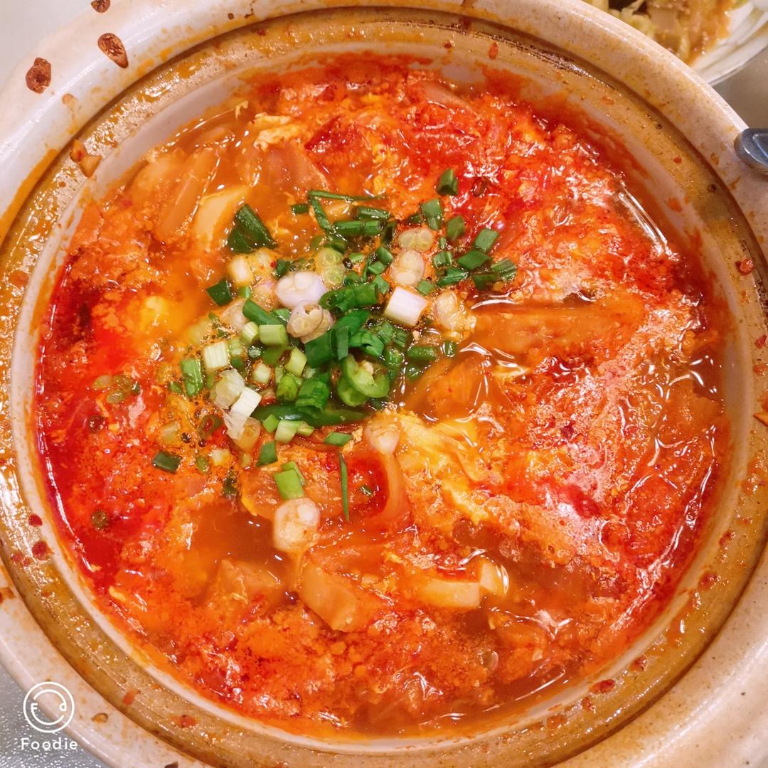 韩国大妈亲授— 韩式泡菜豆腐汤