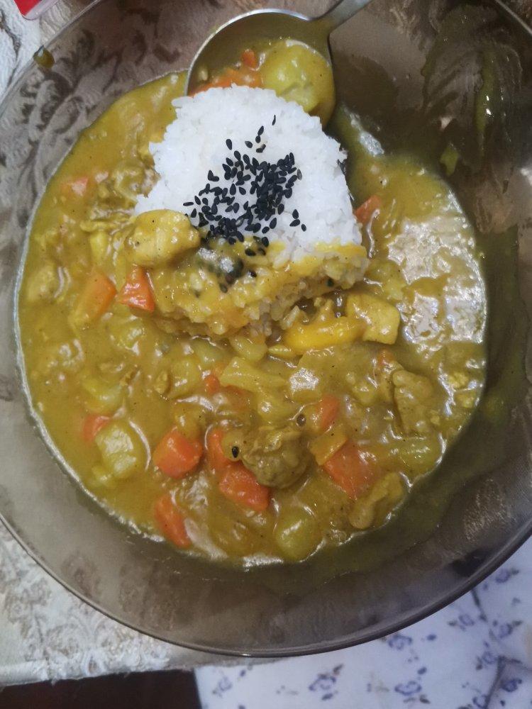 大S版网红咖喱鸡肉饭