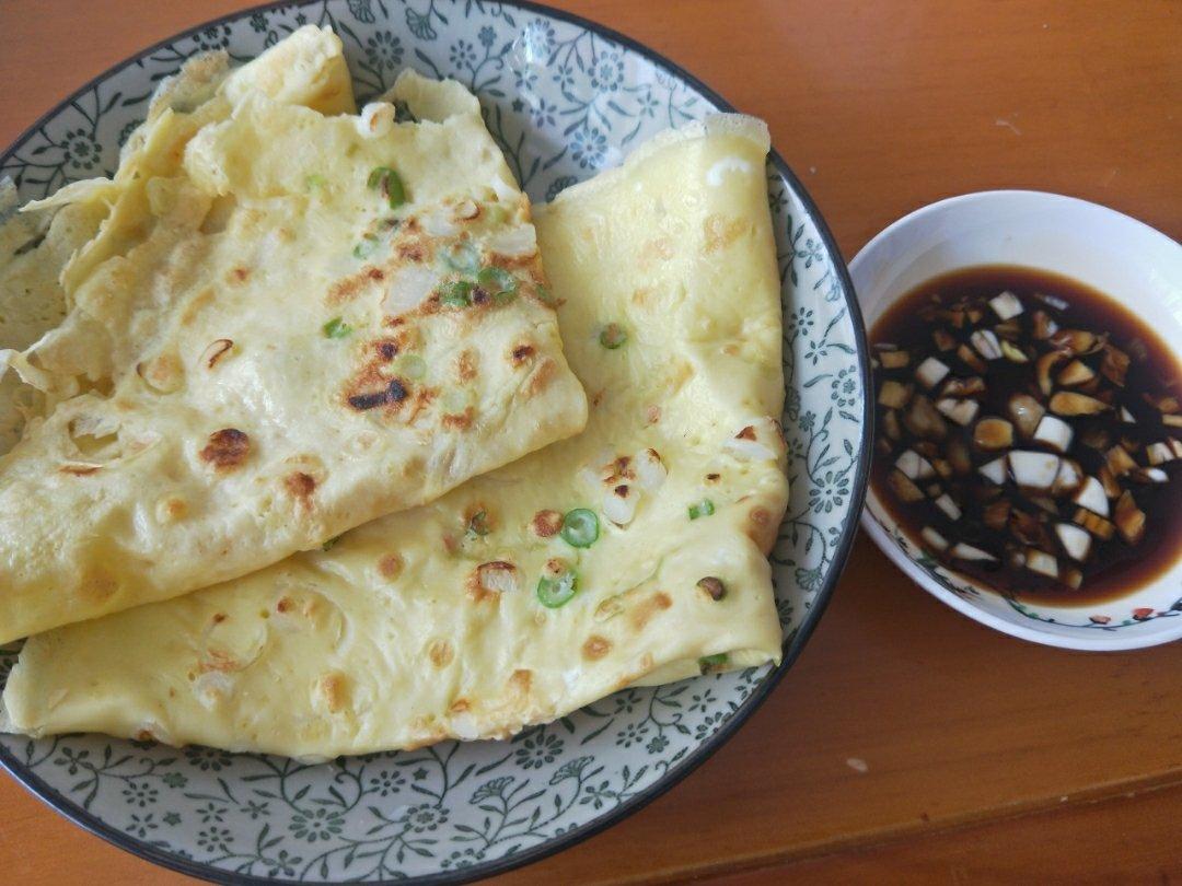 快速早餐鸡蛋葱花饼