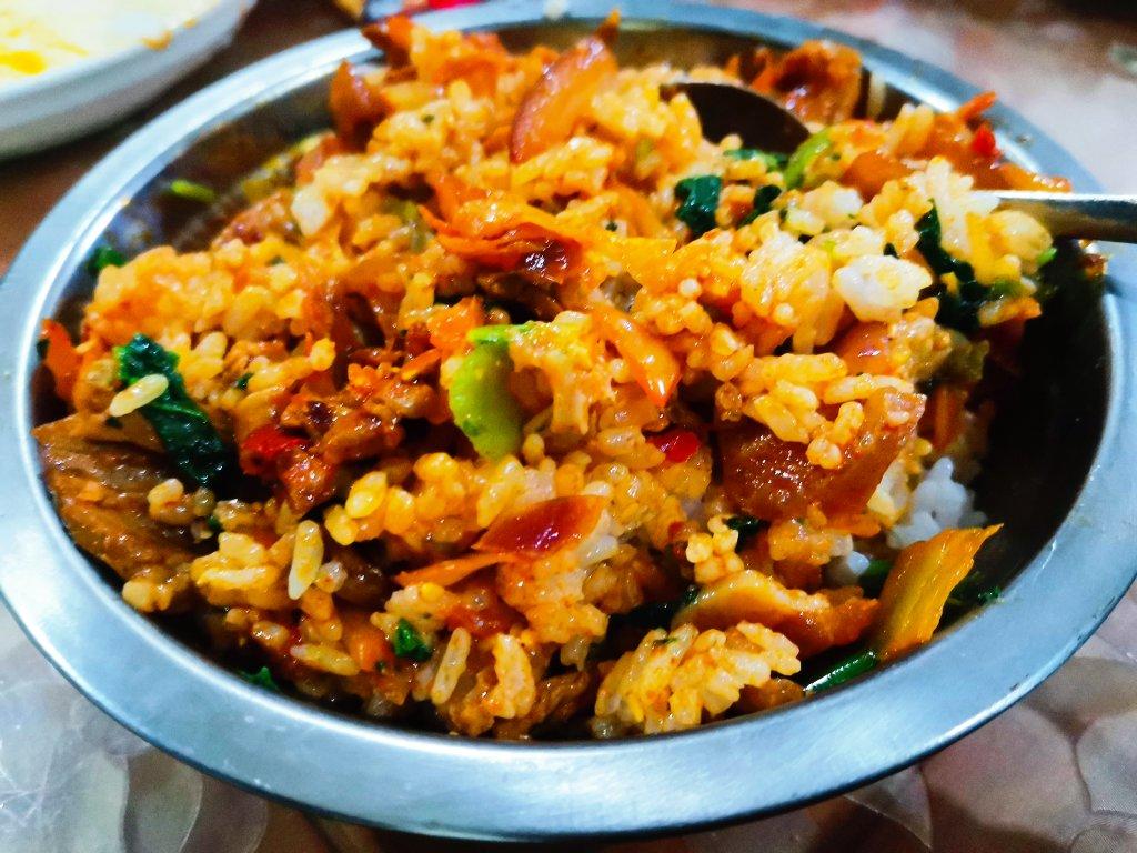 🔥爆好吃的韩式五花肉泡菜拌饭❗️