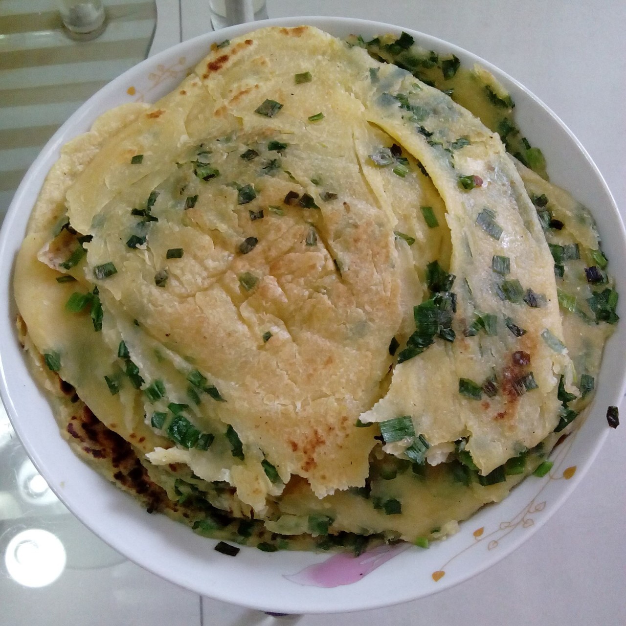 自制葱油饼
