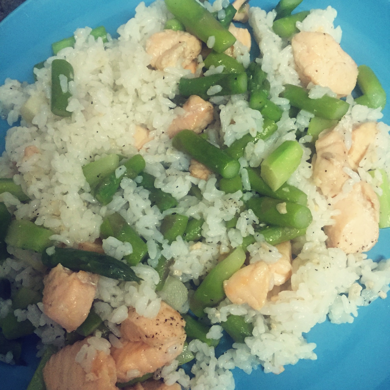 三文鱼炒饭