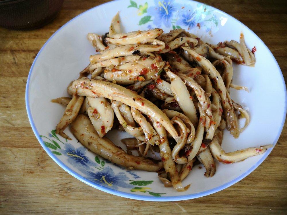 干煸手撕杏鲍菇