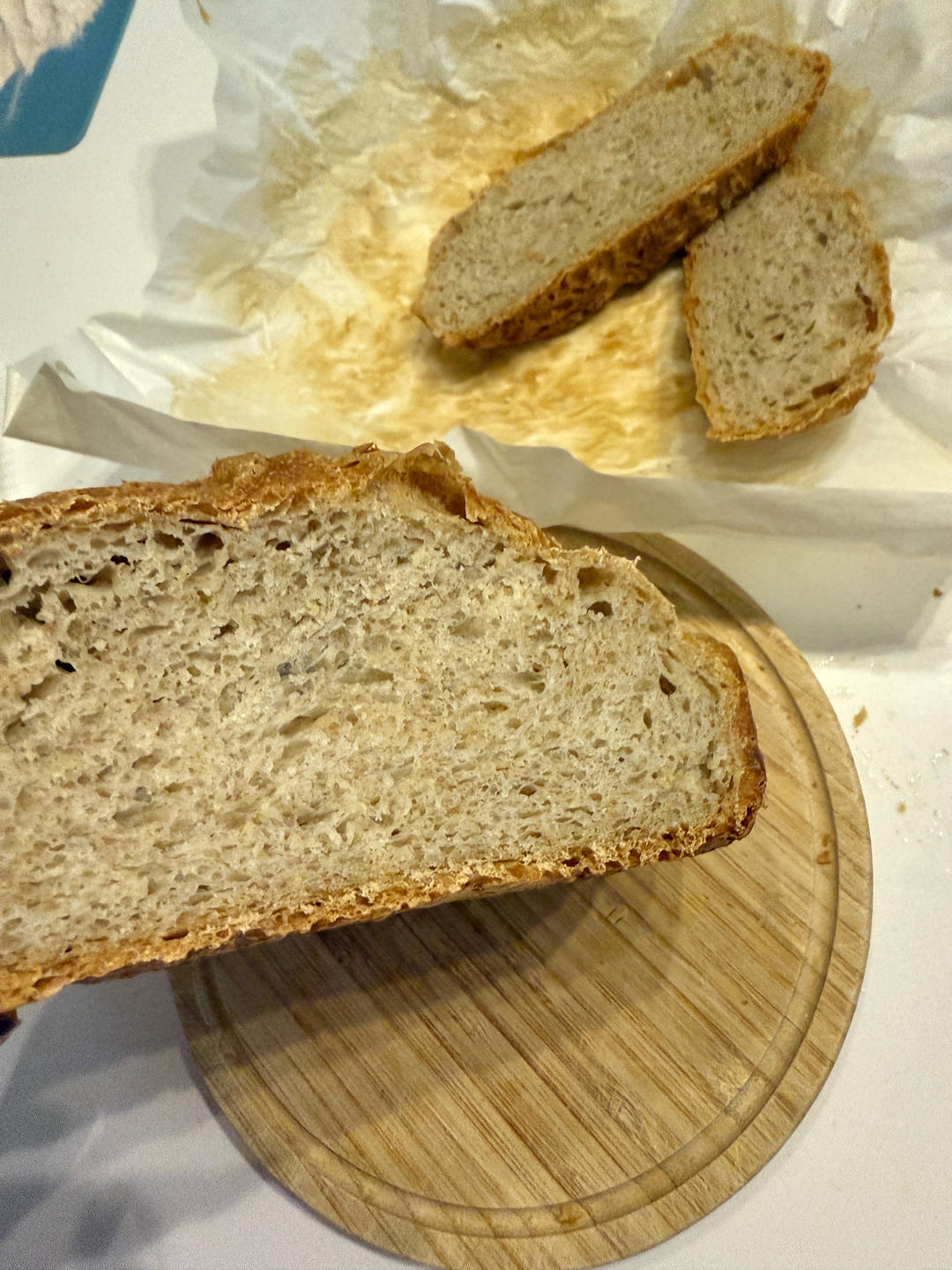 无糖无油的全麦欧包