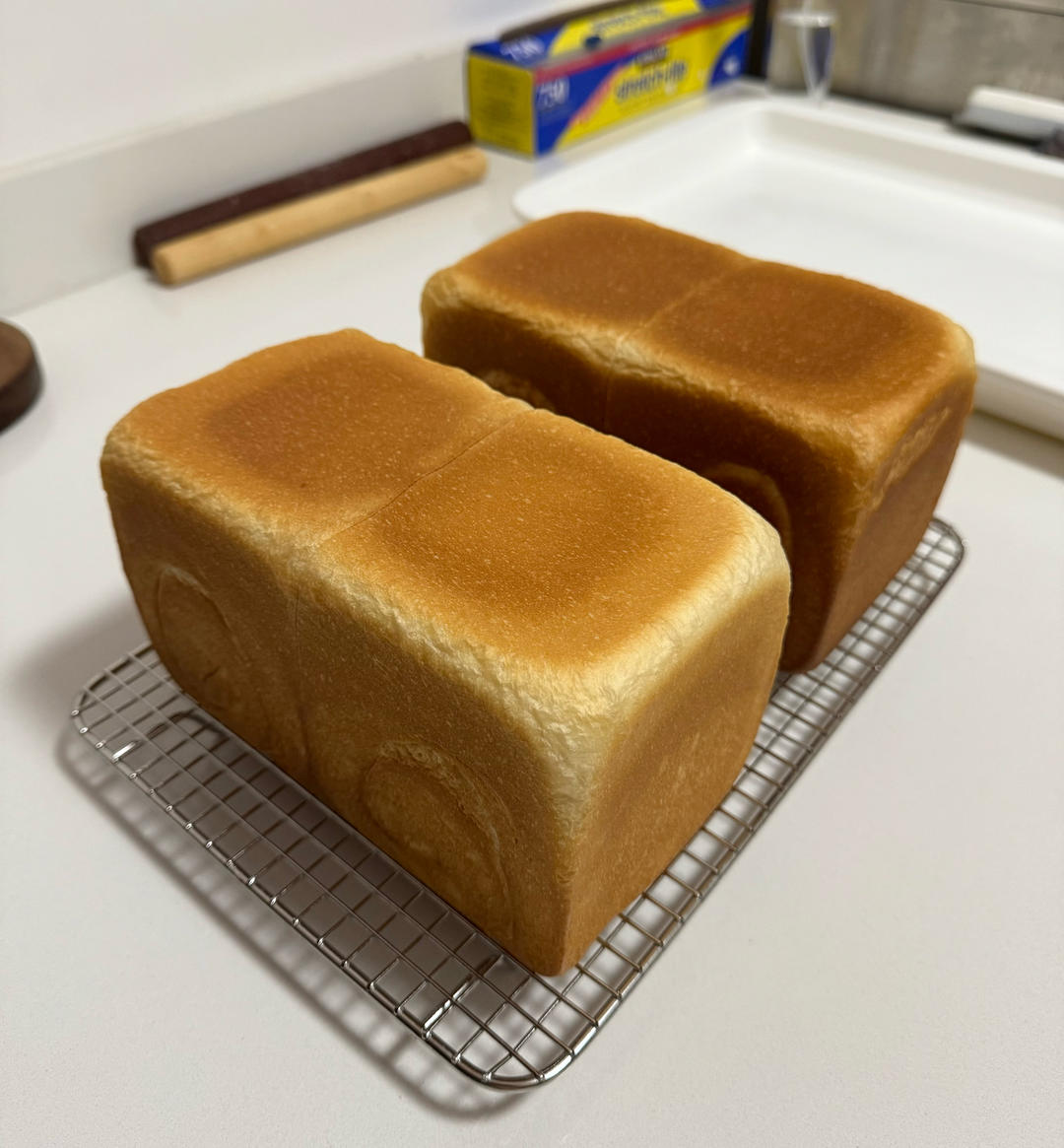 酸奶吐司（100%中种法）可以吃到酸奶的吐司